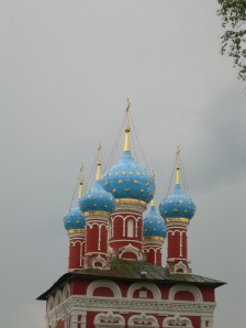the beautiful domes of St Dimitri